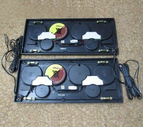 COPPIA DI CASSE CON 6 TWEETER ULTRA SLIM 4 OHM 100 WATT RMS PYLE PLTWVS MULTIUSO - Foto 4 di 4