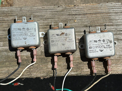 CORCOM EMI FILTER 2K1 2 AMP 120/250V 50-60HZ $2 Each