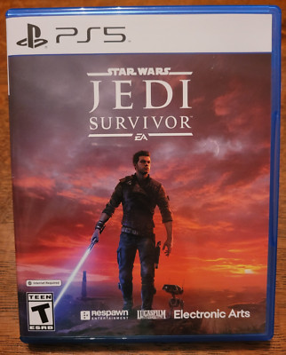 STAR WARS JEDI SURVIVOR Sony PlayStation 5 COMPLETE TESTED Action Knight PS5 CIB