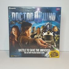 Doctor Who Battle to Save The Universe Board Game Blue