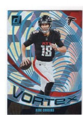 Kirk Cousins CUBIC VORTEX /50 2024 Donruss #VOR-KCO   (# 12/50)