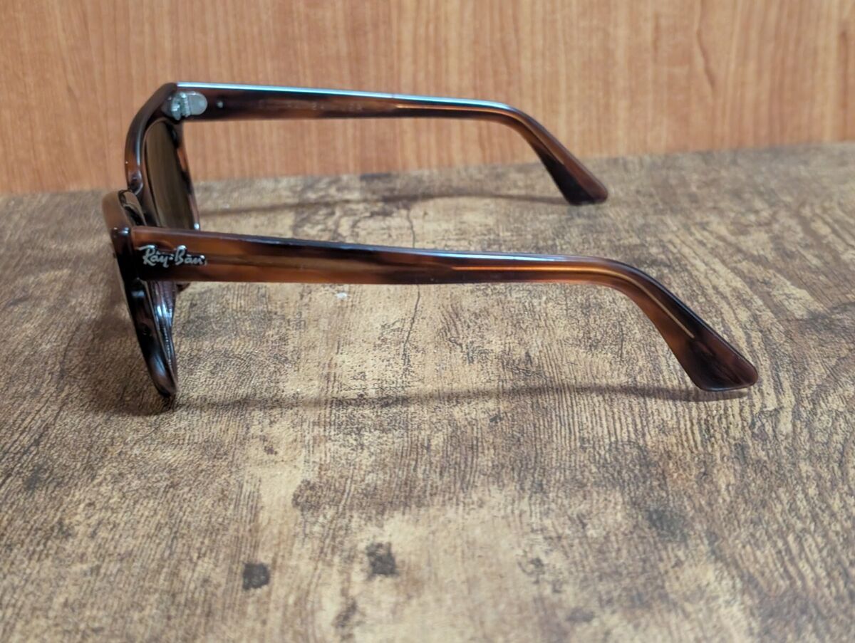 VINTAGE RAY BAN B&L METEOR BROWN ACETATE SUNGLASSES MADE IN VINTAGE RAY BAN B&L METEOR BROWN ACETATE SUNGLASSES MADE IN