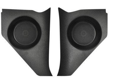 1957 57 Chevy Belair Kick Panels with 250 Watt Pioneer speakers 