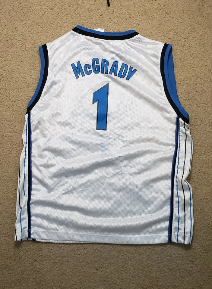 VTG Tracy Mcgrady #1 Reebok Authentic Orlando Magic White Jersey Women's XL NBA - Image 3 of 4