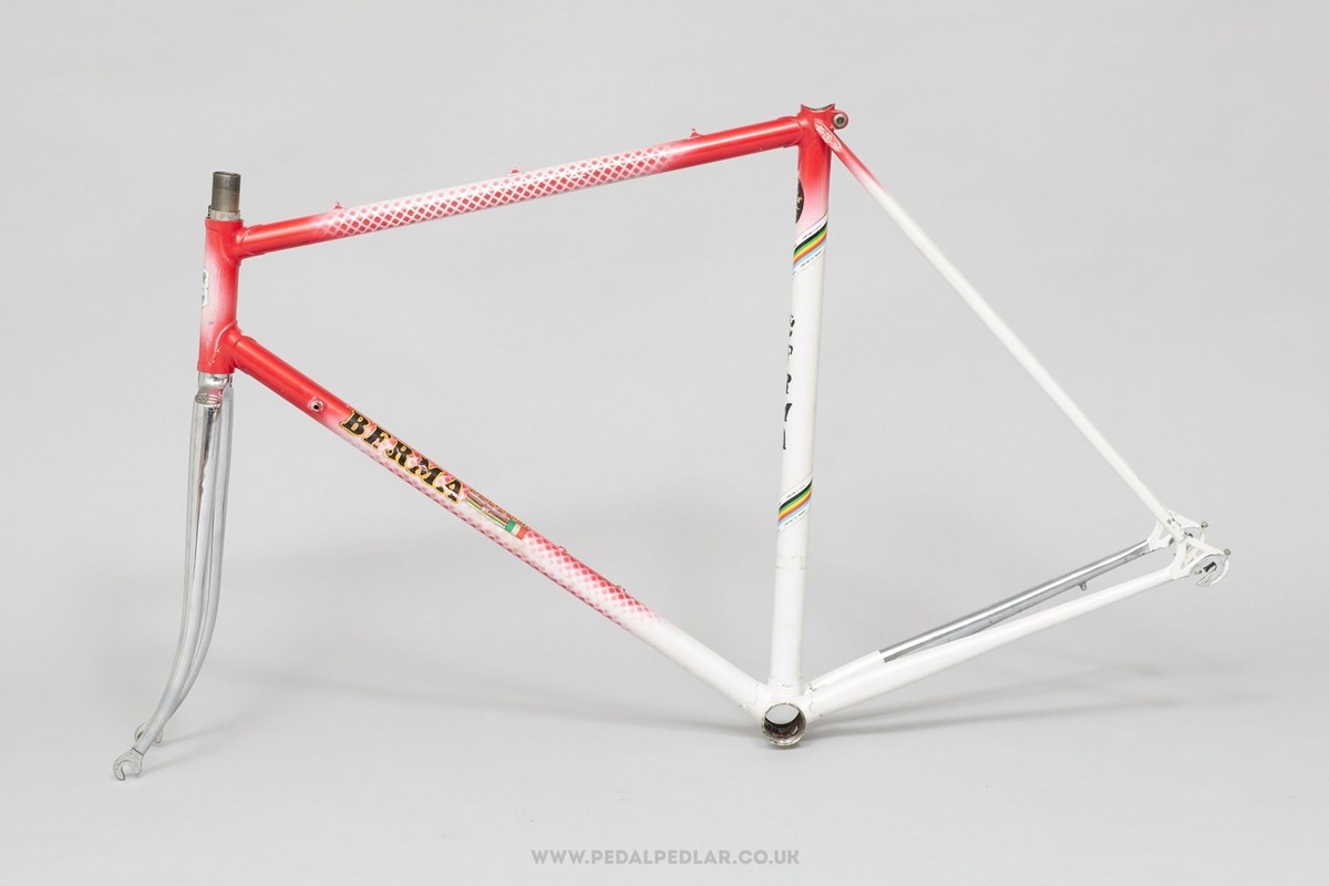 Berma 54 cm Italian Oria TT 0.9 Road Bike Frame - VTG L'Eroica