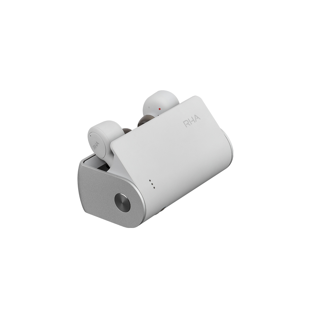 RHA TrueConnect True Wireless Earbuds with Bluetooth 5 Cloud White