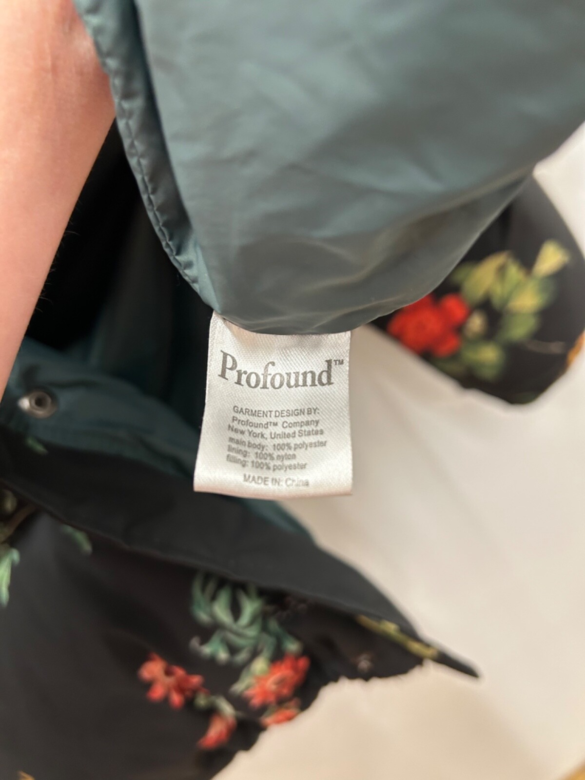 Profound Full Zip Puffer Down Jacket Womens XL Bl… - image 8