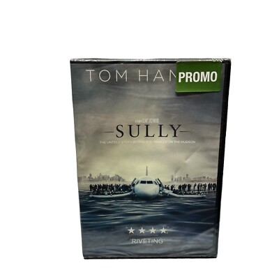 Sully DVD | Brand New Sealed | 2016 Tom Hanks Widescreen D5