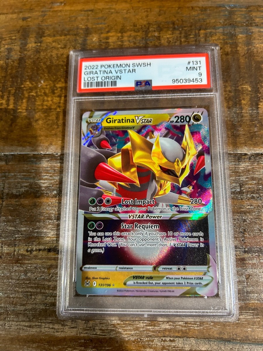 pokemon tcg lost origin 131 196 giratina vstar card Giratina VSTAR - SWSH11: Lost Origin [ULTRA RARE]