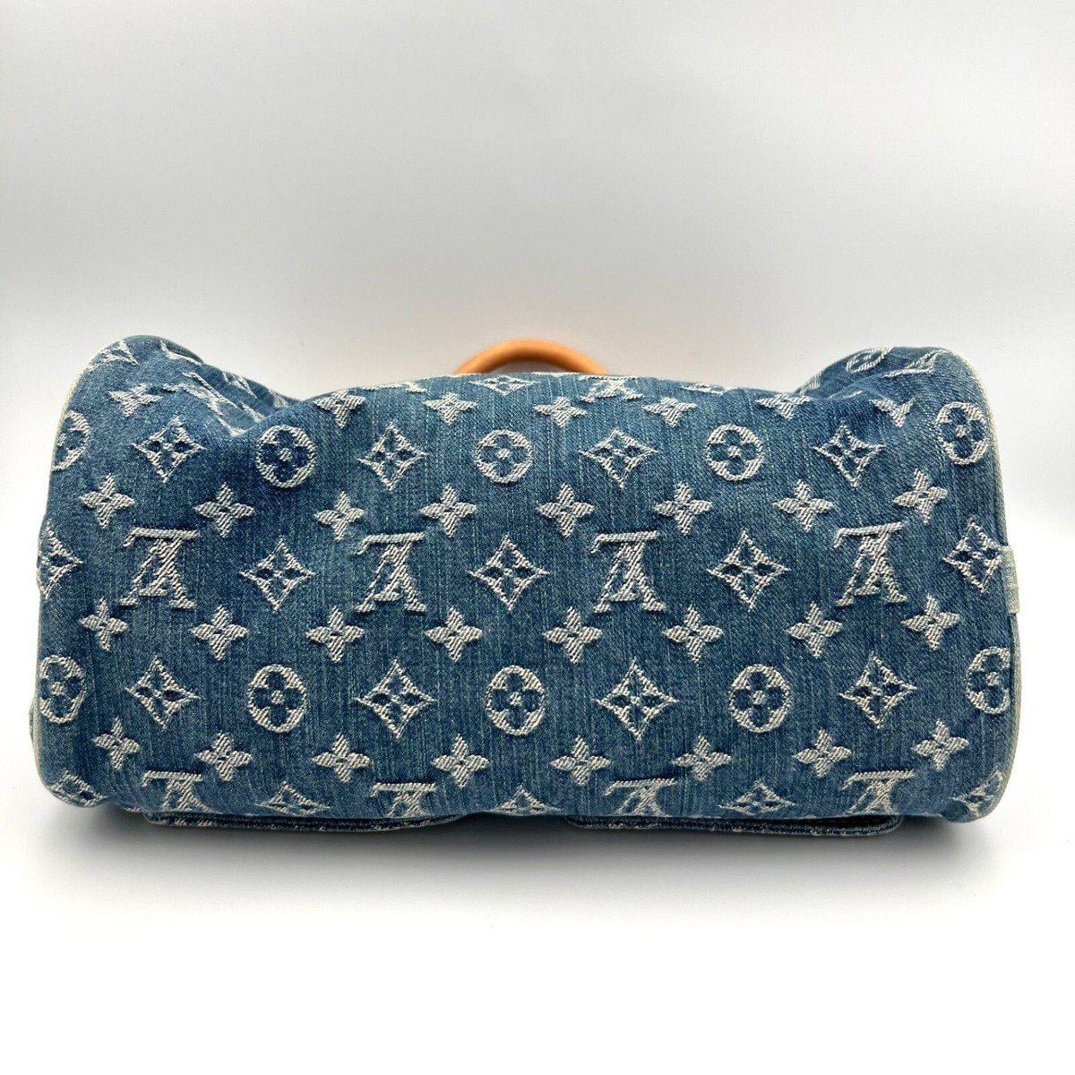 ルイヴィトン LOUIS VUITTON M95019 Monogram Denim Neo Speedy Hand bag Used