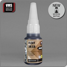 Vms Cm10-bk Flexy 5k Ca Glue For Photo Etch Black Type 20ml