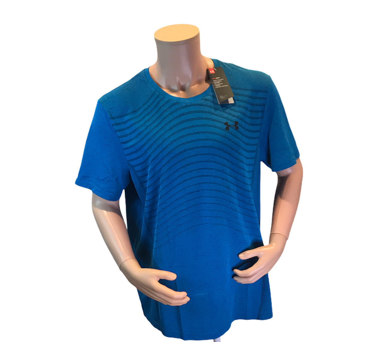 Бесшовная футболка с коротким рукавом Under Armour UA Mens XL 1351450 428 Синий 5290₽