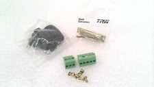 TRW DB-25P CINCH CONNECTORS WITH BRACKET MOUNTS AND SCREWS