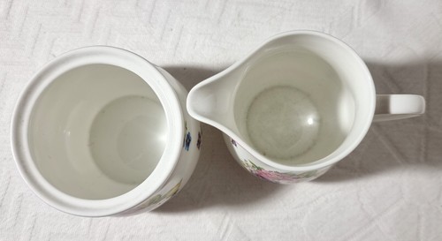 Ashdene Australia Fine Bone China Teapot Infuser Creamer & Sugar C Chun Design - Picture 16 of 19