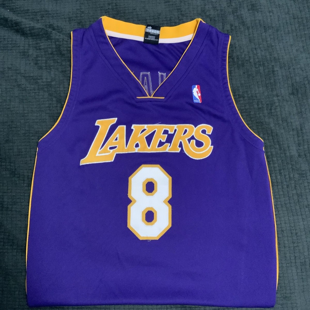 Kobe Bryant #8 Nike Alpha Project Los Angeles Lakers Purple Jersey