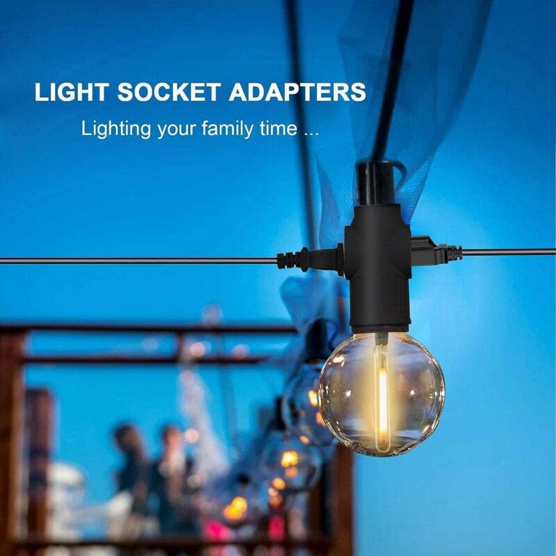 E26 E27 Light Socket to Plug Adapter 2/3 Prong Light Plug Socket Outlet ...