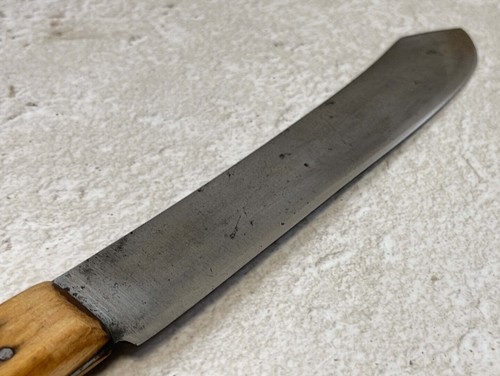 Vintage Butchers Knife 24cm Carbon Steel 1414 - Picture 12 of 14