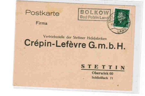 Deutschland Pommern Krs Belgard Lp-O BOLKOW BAD POLZIN LAND