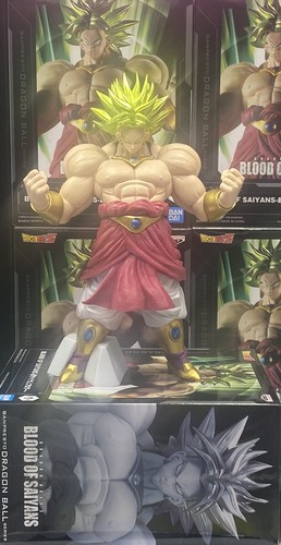 Banpresto Dragon Ball Z Super Saiyan Broly Figure – Blood of Saiyans New Sealed