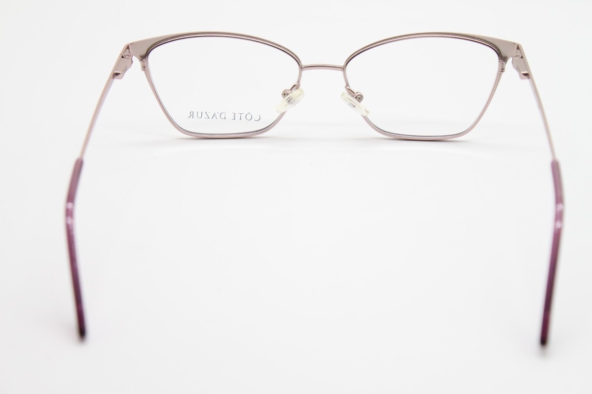 Côte D\'Azur Eyeglasses CDA-268 Gold 53 MM female Metal CDA-268 Eyeglasses - Cote D main image 3