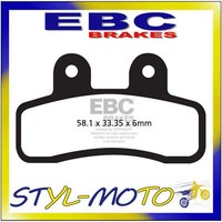 FA448 BeläGe Organisch Hinten EBC Generic X 50 Mini Trigger 2008-2009