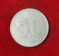 50 fenigów Moneta 0,5 marki Niemiecka Republika Demokratyczna NRD 1968 A Ostalgia
