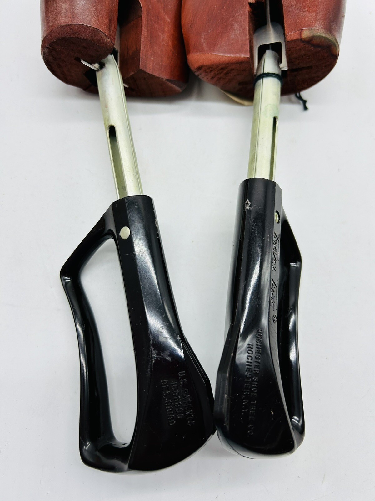 Vintage Wood Florsheim No 4 Rochester Travel Tree Shoe Keepers Stretchers NWT