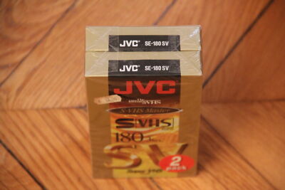S-VHS JVC SV 180 EUR 3,00 - FR