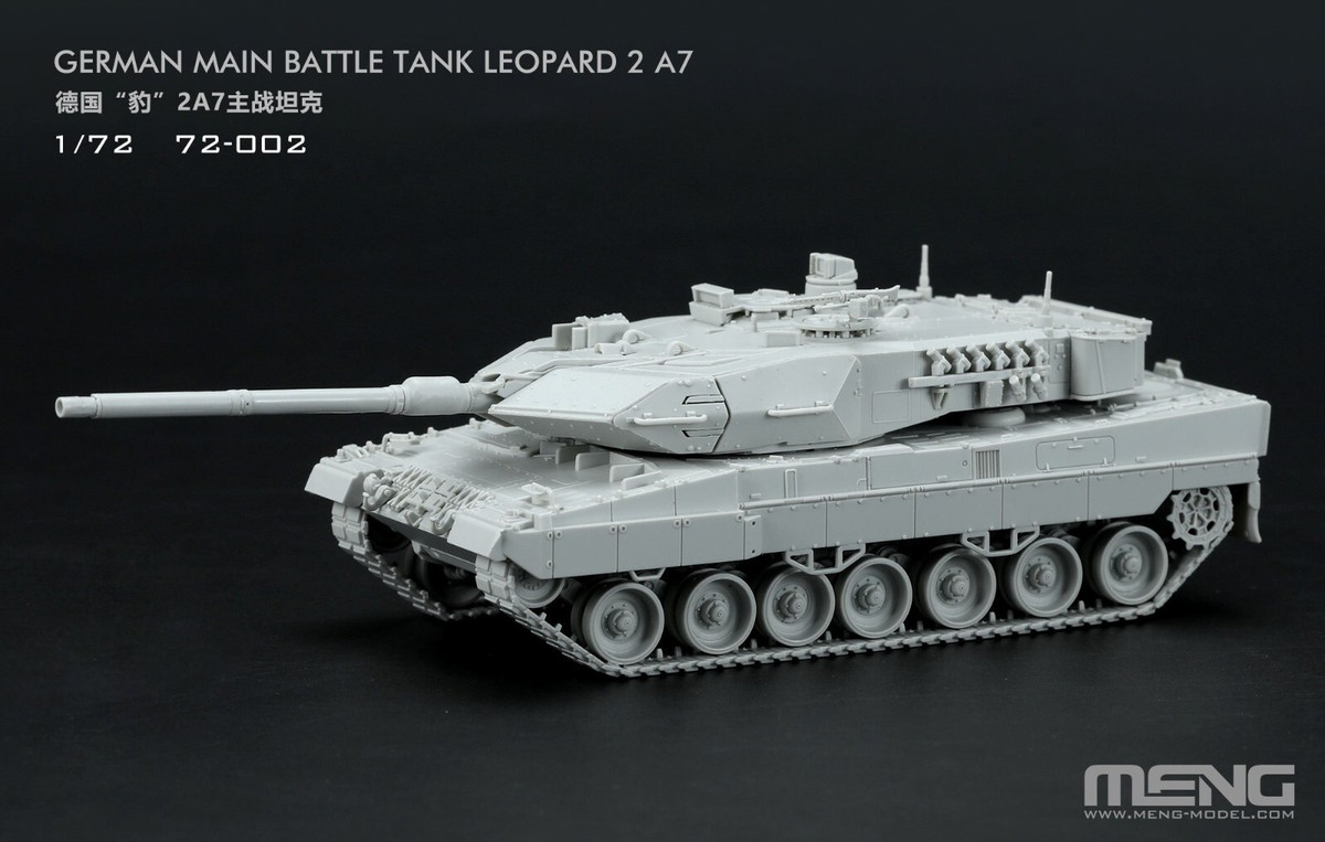 Meng Model 72002 1/72 German Leopard 2A7 Main Battle Tank | eBay