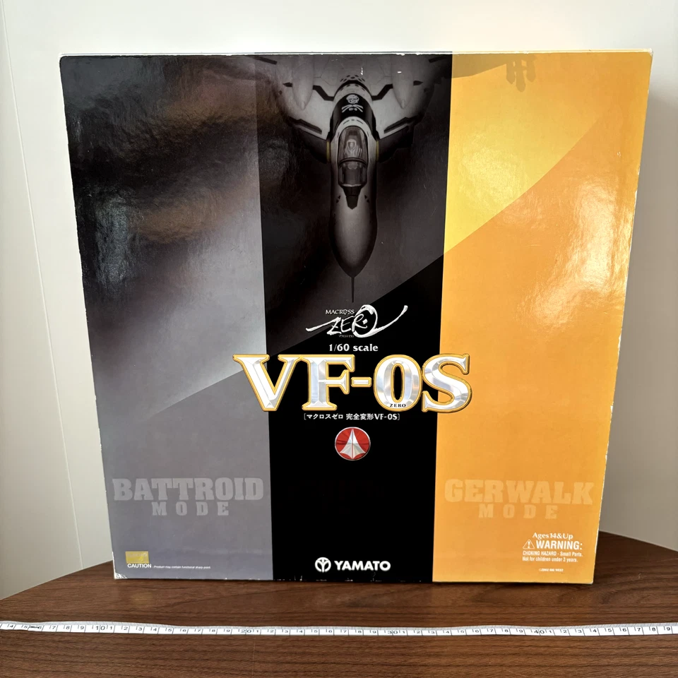 Figura Trance Perfecta Yamato Macross zero VF-0S escala 1/60 con caja Usada Foto 2 de 4