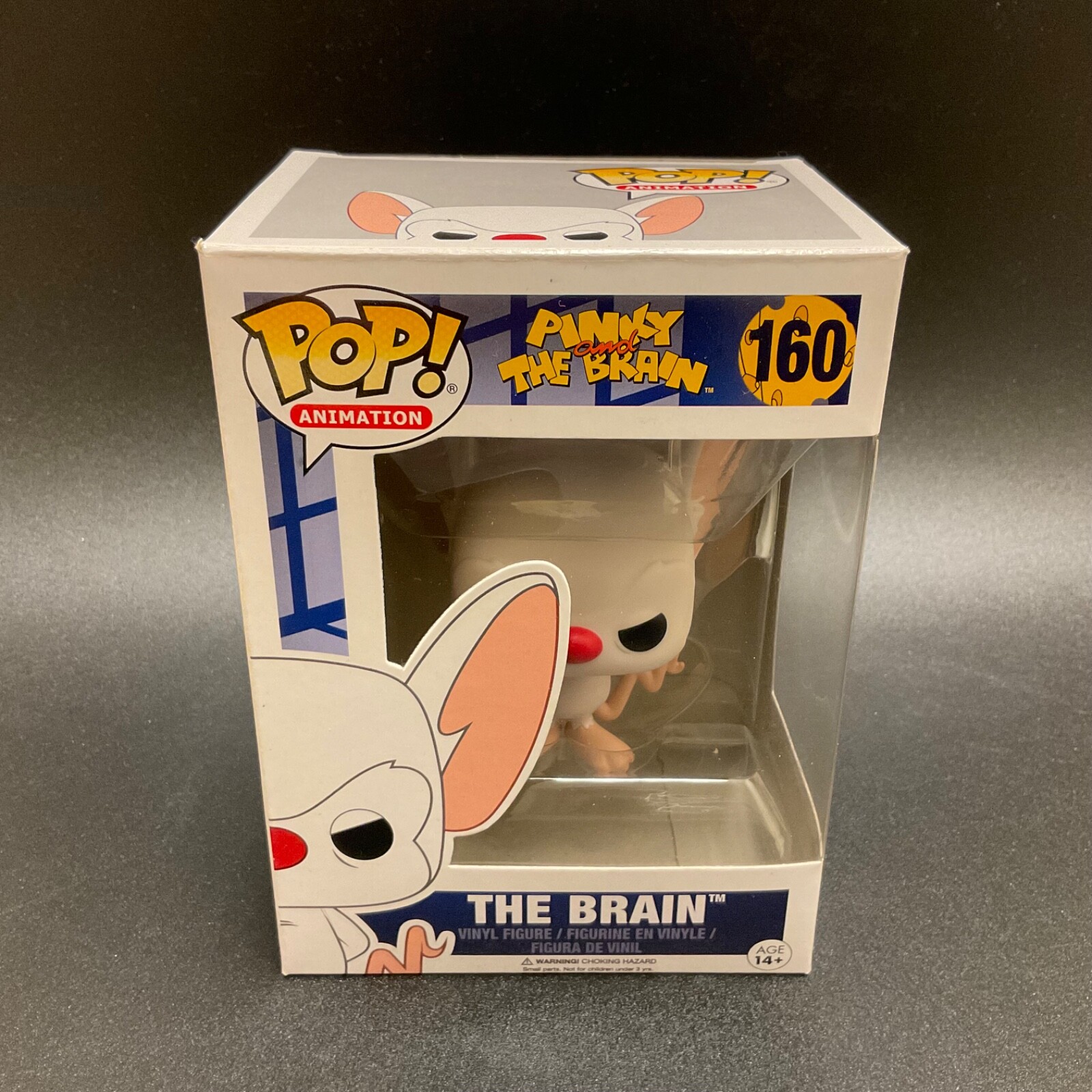 Funko Pop Animation Pink And The Brain The Brain (160) 2016 Vaulted