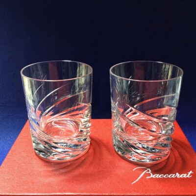 Baccarat Arik Levy 2 Glasses pair set | eBay Baccarat Arik Levy 2 Glasses pair set | eBay