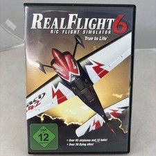 REALFLIGHT 6 DVD SOFTWARE  AIRPLANE MEGA PACK R/C FLIGHT SIMULATOR w/ MANUAL