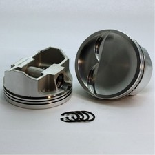 Dss Piston Set 8185-4000 4.000 Bore -21cc Dish For Chevy 408 Sbc 350 Stroker