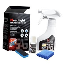 Automotive Headlamp Restoration Fluid Kit, 2025 New Headlight Restoration