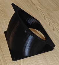 120 mm to 120 mm 45 degree elbow computer Fan Mount pc cooling spacer