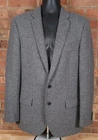 J Crew Ludlow Jacket 40R English Wool Yorkshire Tweed Gray Herringbone Blazer