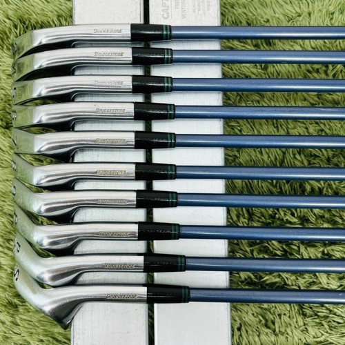 BRIDGESTONE TITANIUM MUSCLE Iron 10-Piece Set Men's Golf Right 3-9.P.P/S.S - Picture 5 of 9
