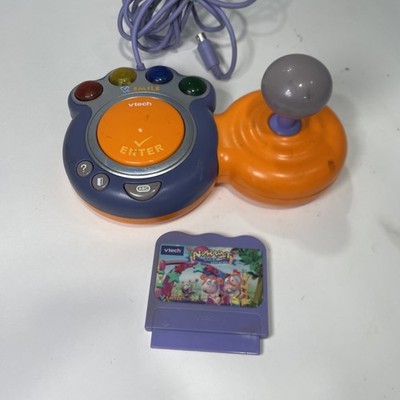  Vtech V.Smile Joystick Game Controller TV Learning System Plus Alphabet Game