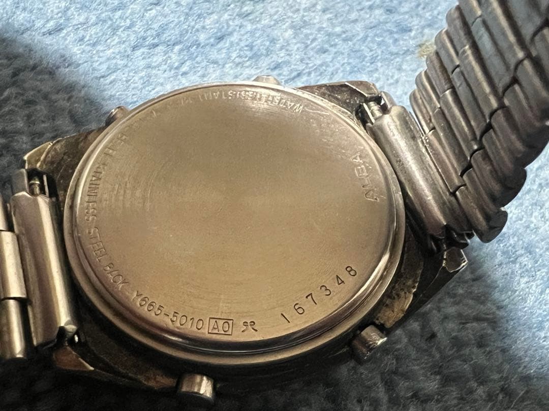 Rare] SEIKO ALBA Y665-5010 Digital Watch - Gem