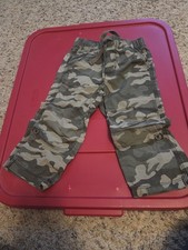 Old Navy Toddler Boys Camo Roll-Up Jogger Pants Size 18-24 Months
