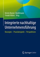 Integrierte Nachhaltige UnternehmensfüHrung Kristin Butzer-Strothmann