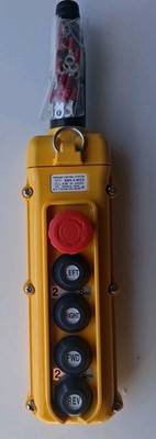 Magnetek SBN-5-WES 5-Button Pendant Control Pushbutton Station 3A 250VAC 60Hz