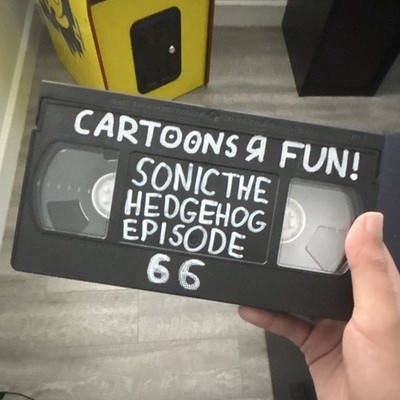 DIY Rare Cartoons R Fun Adventures of Sonic of Hedgehog Episode 66 VHS