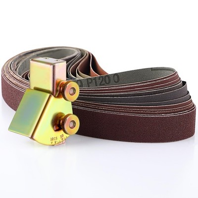 Assorted 12 Pack of 1x30 Sanding Belts, with Adjustable Knife Sharpening Angl...
