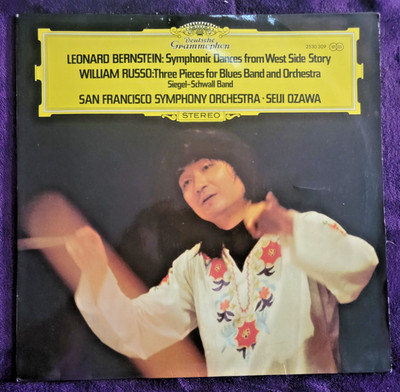 Bernstein, Russo, Schuller: Blues & Jazz Works ~ Ozawa SF Symphony DG 2530307