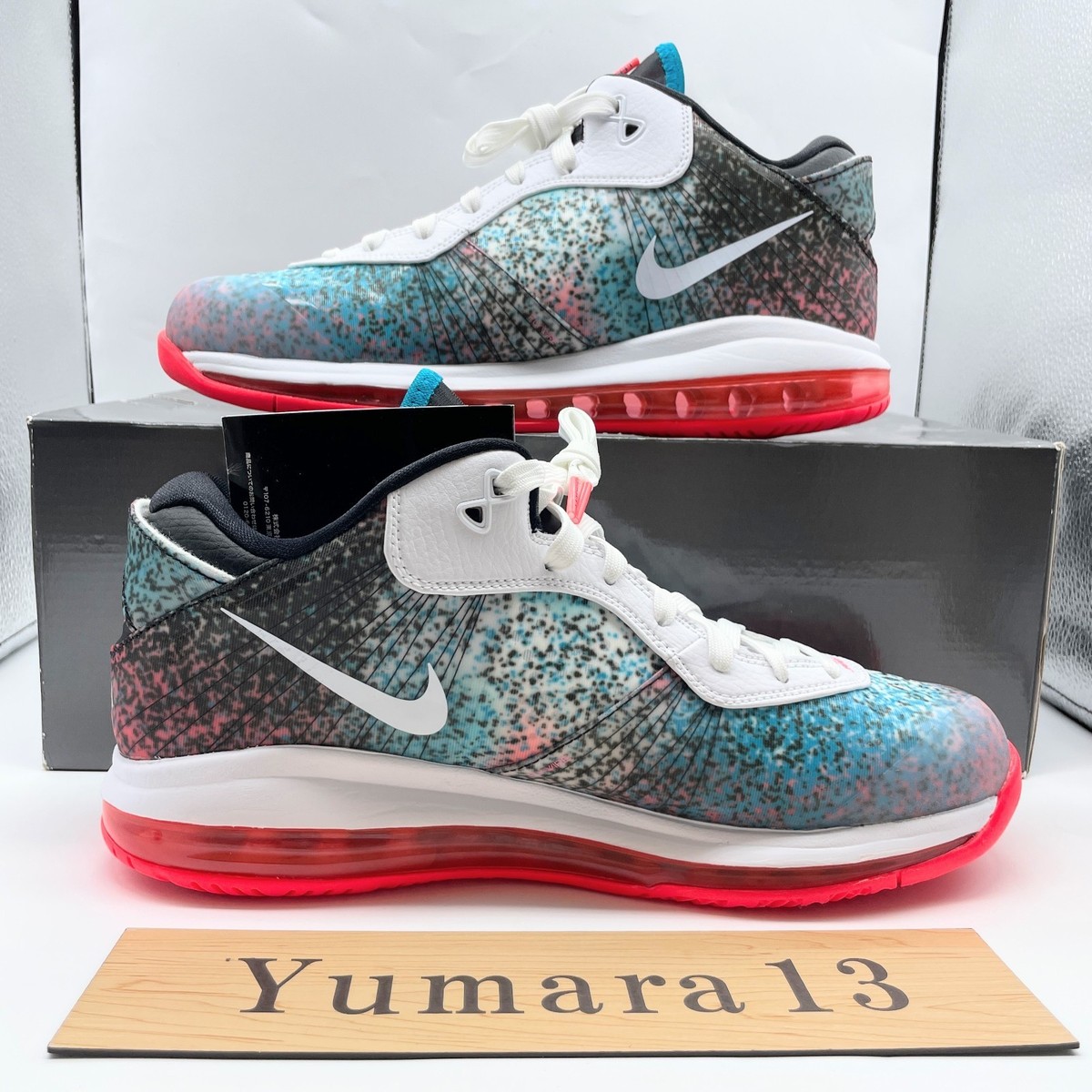 Nike LeBron 8 V2 Low'Miami Nights 2021 DJ4436-100 Men's Size | eBay
