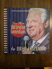 Even More Old Jewish Comedians Signed Drew Friedman HC New Unread BLAB Storybook
