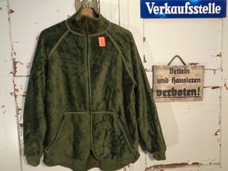 Orig. NL Armee Teddy Fleecejacke pinegreen Shag Aramid / FR Kälteschutz XL 4632