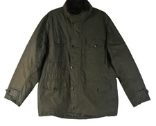NEW, BARBOUR MEN’S Barbour Waxed Sapper Jacket in olive size M #WAX244